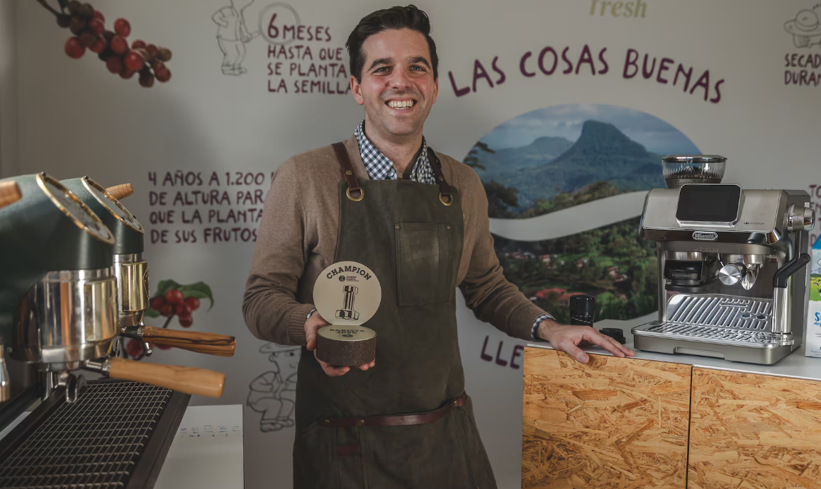 Marcos González Mejor Barista de España