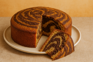 La Torta de Naranja con Marmolado Cappuccino
