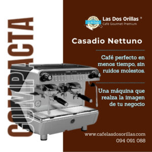 Cafetera Casadio Nettuno Compacta