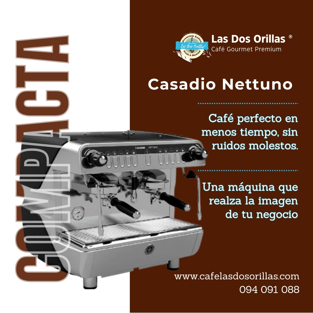 Cafetera Casadio Nettuno Compacta