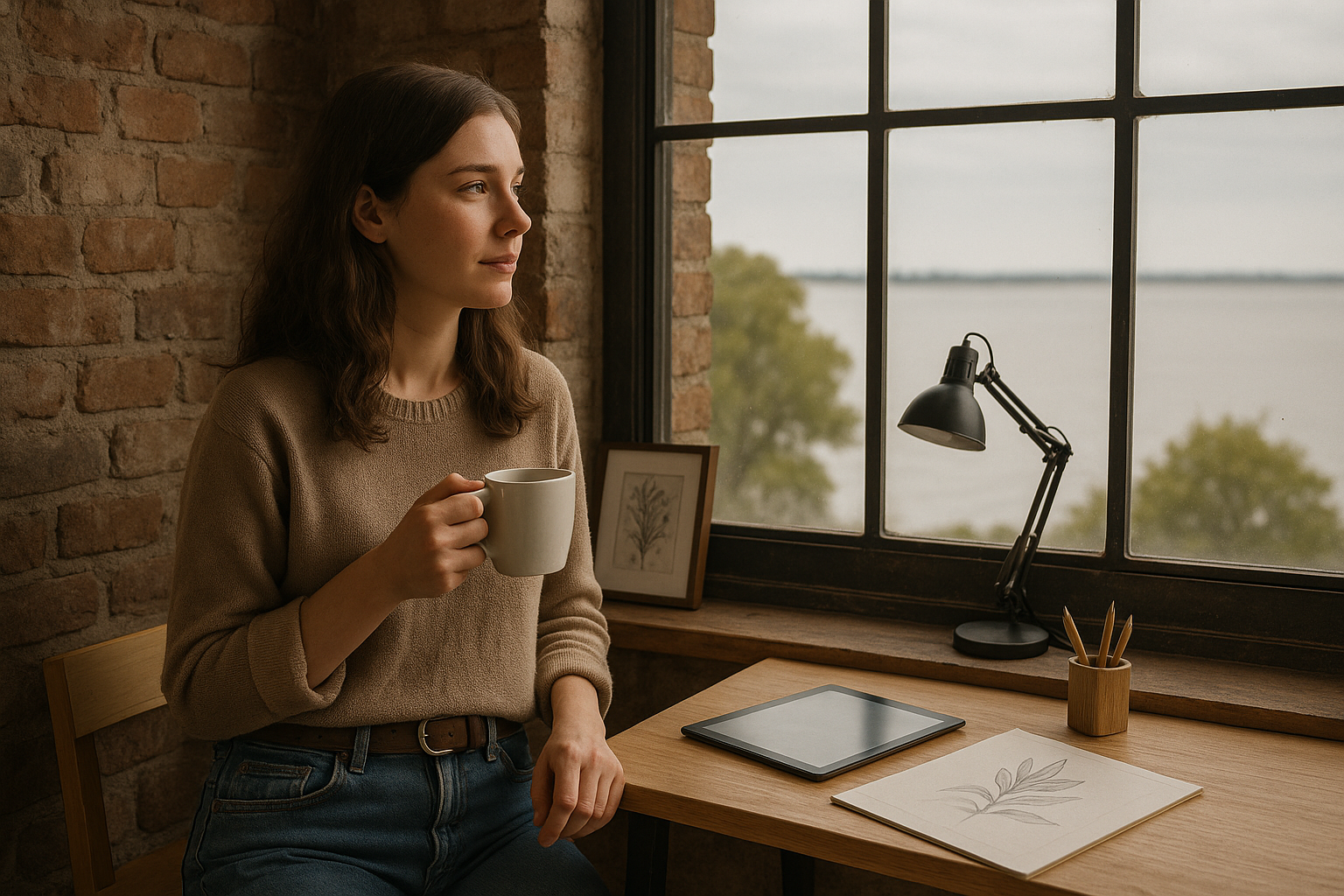 Tu historia, nuestro grano: El relato de Clara, ilustradora en Colonia del Sacramento